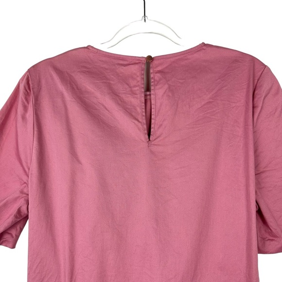 Ted Baker Sz 4 US 10 Women's Wrap Tie Front Cotton Kimono Top Large - Picture 10 of 14